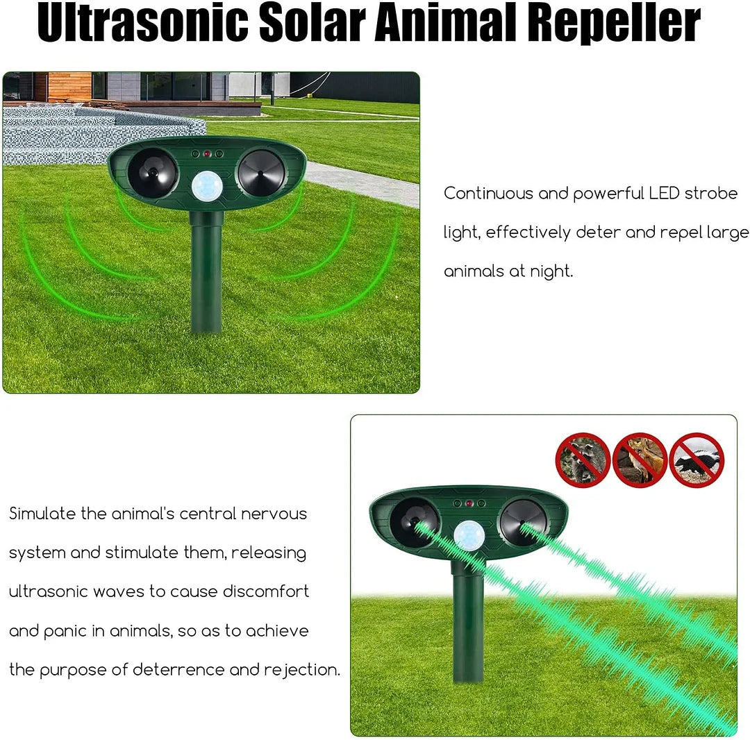 Smart Animal Repellent Fox Repeller 4 Pieces