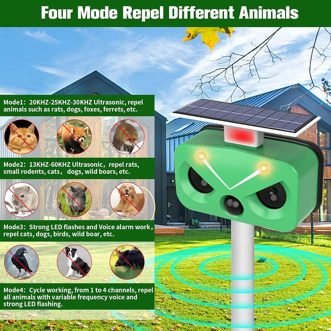 All-Weather Multifunctional Fox Deterrent