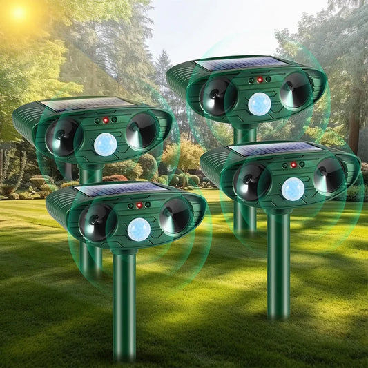 Smart Animal Repellent Fox Repeller 4 Pieces