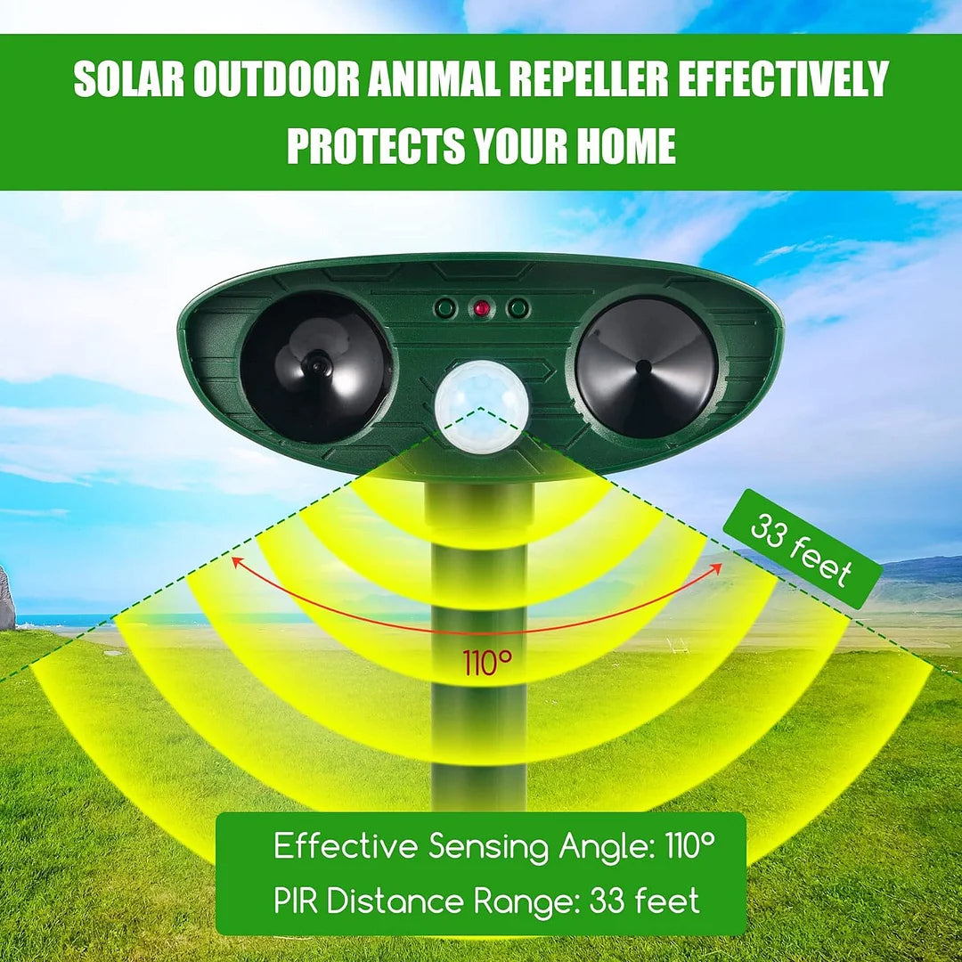 Smart Animal Repellent Fox Repeller 4 Pieces