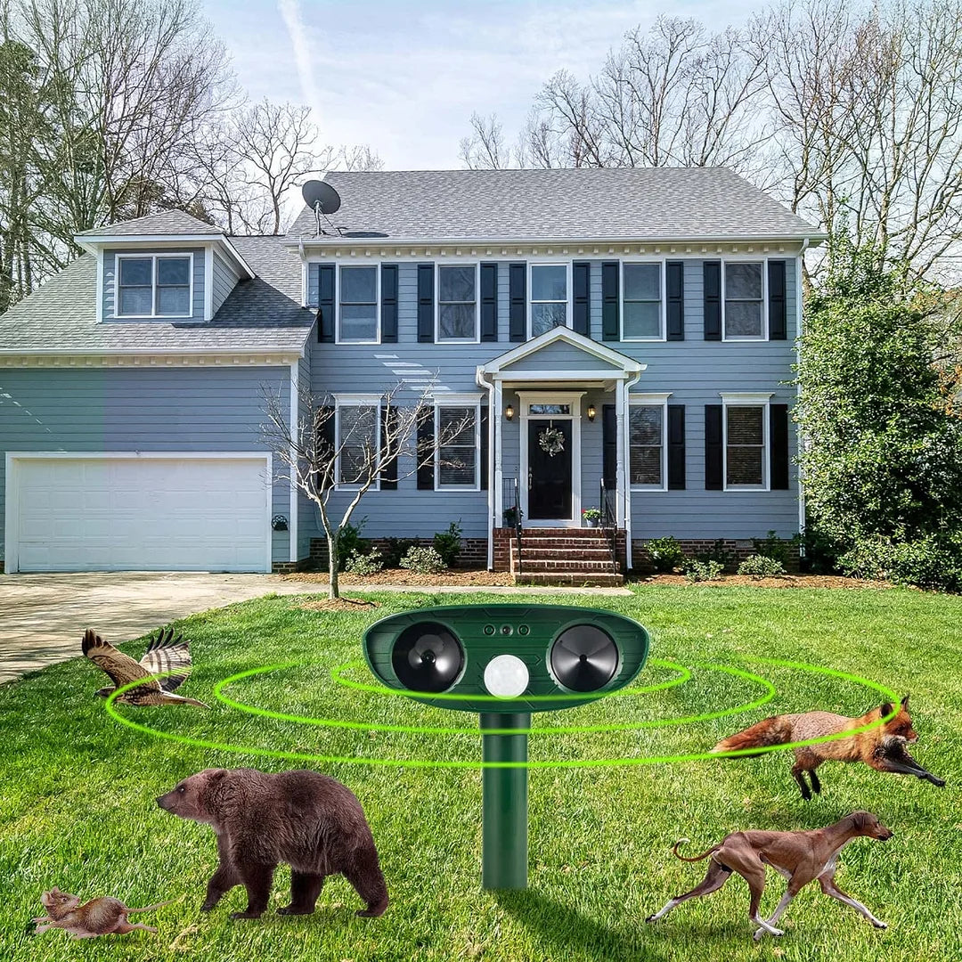 Smart Animal Repellent Fox Repeller 4 Pieces