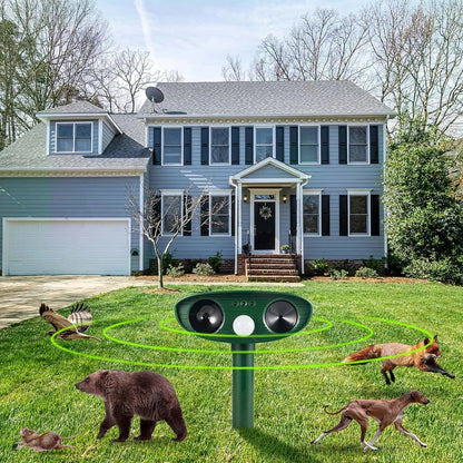 Smart Animal Repellent Fox Repeller 4 Pieces