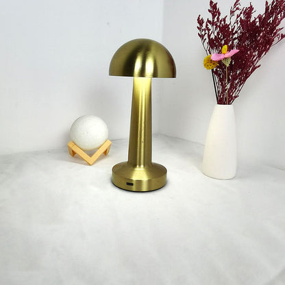 Cordless Metal Table Lamp with Touch Dimming