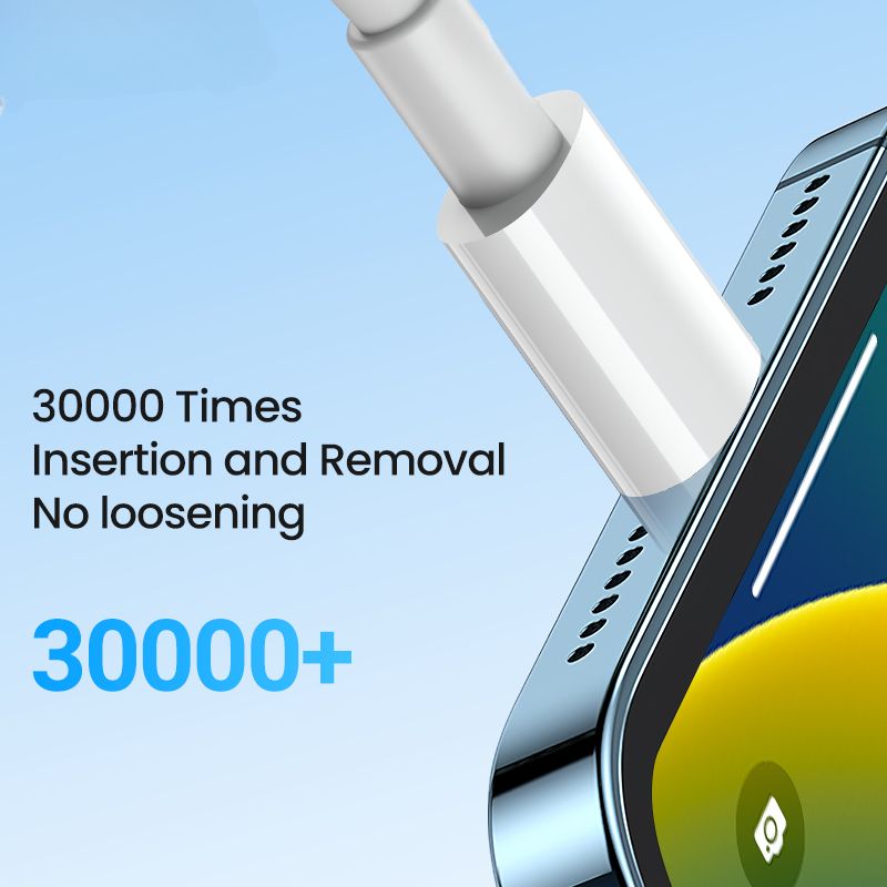 USB-C to USB-C fast charging cable with 60W PD for laptops and phones