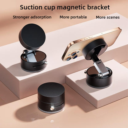 Magnetic phone mount for drivers with one-hand quick release