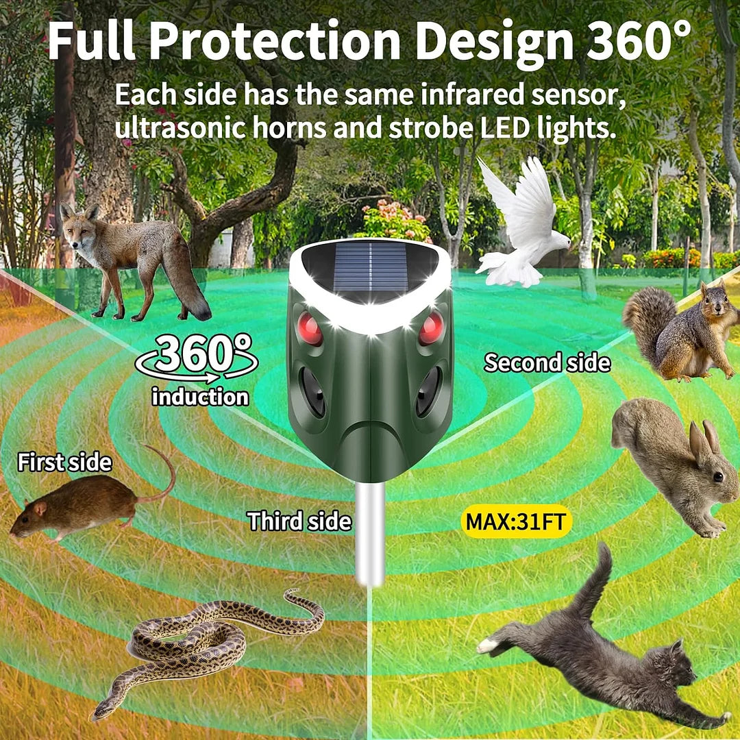 Eco-Friendly and Efficient Animal Deterrent
