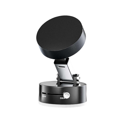 Magnetic phone mount for drivers with one-hand quick release