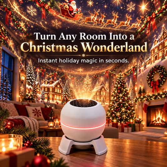 Christmas Magic Projection Light Instant Holiday Atmosphere
