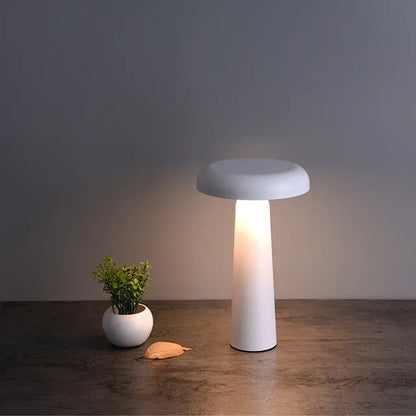 Cordless rechargeable LED table lamp for students and remote workers