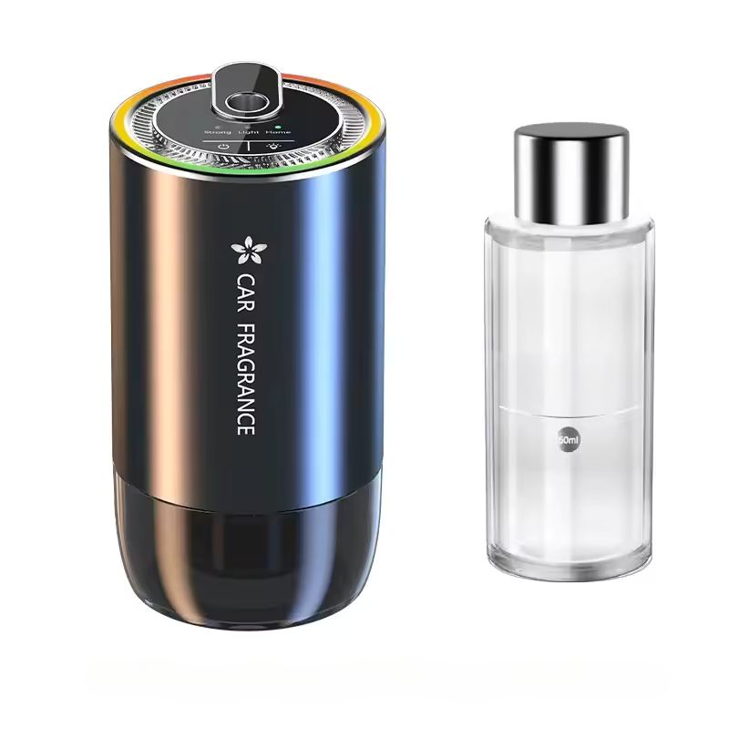 Long-lasting car air freshener with silent operation for drivers
