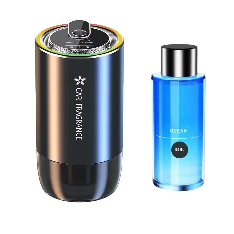 Long-lasting car air freshener with silent operation for drivers