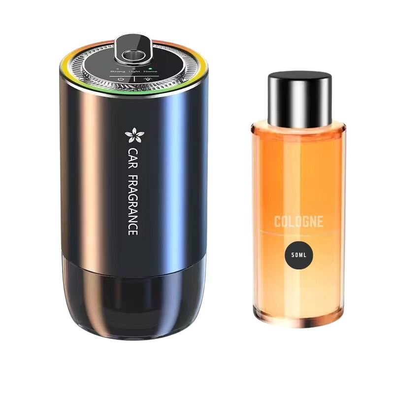 Long-lasting car air freshener with silent operation for drivers