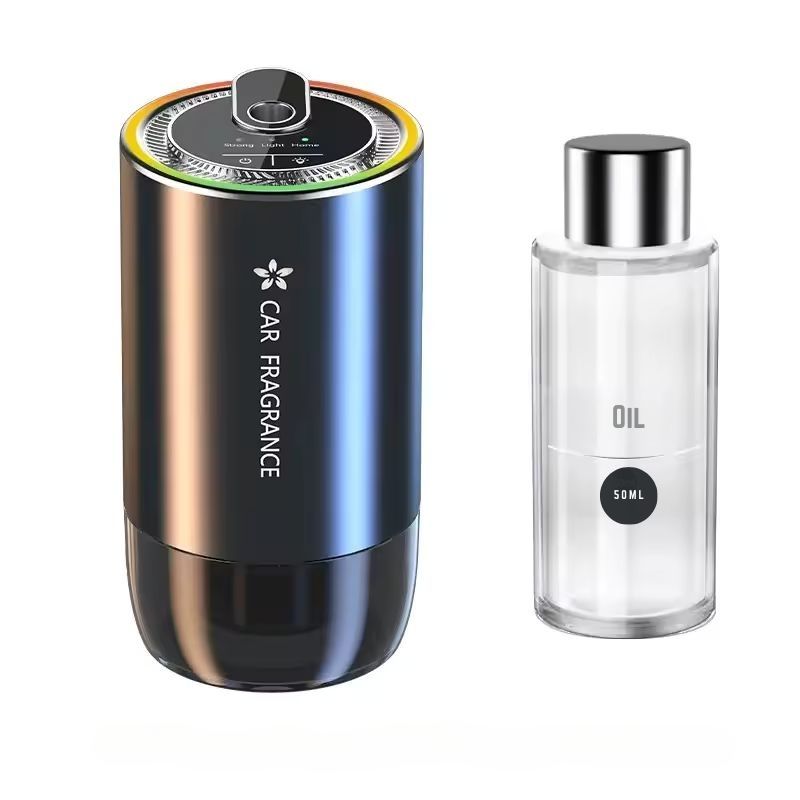 Long-lasting car air freshener with silent operation for drivers