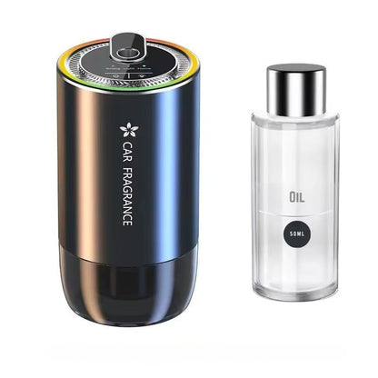 Long-lasting car air freshener with silent operation for drivers