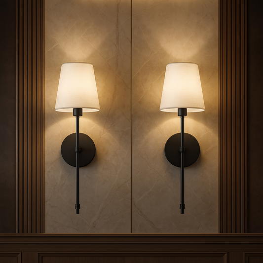 Wireless wall sconces for renters, no drill, rechargeable LED with remote