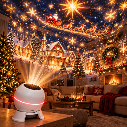 Christmas Magic Projection Light Instant Holiday Atmosphere
