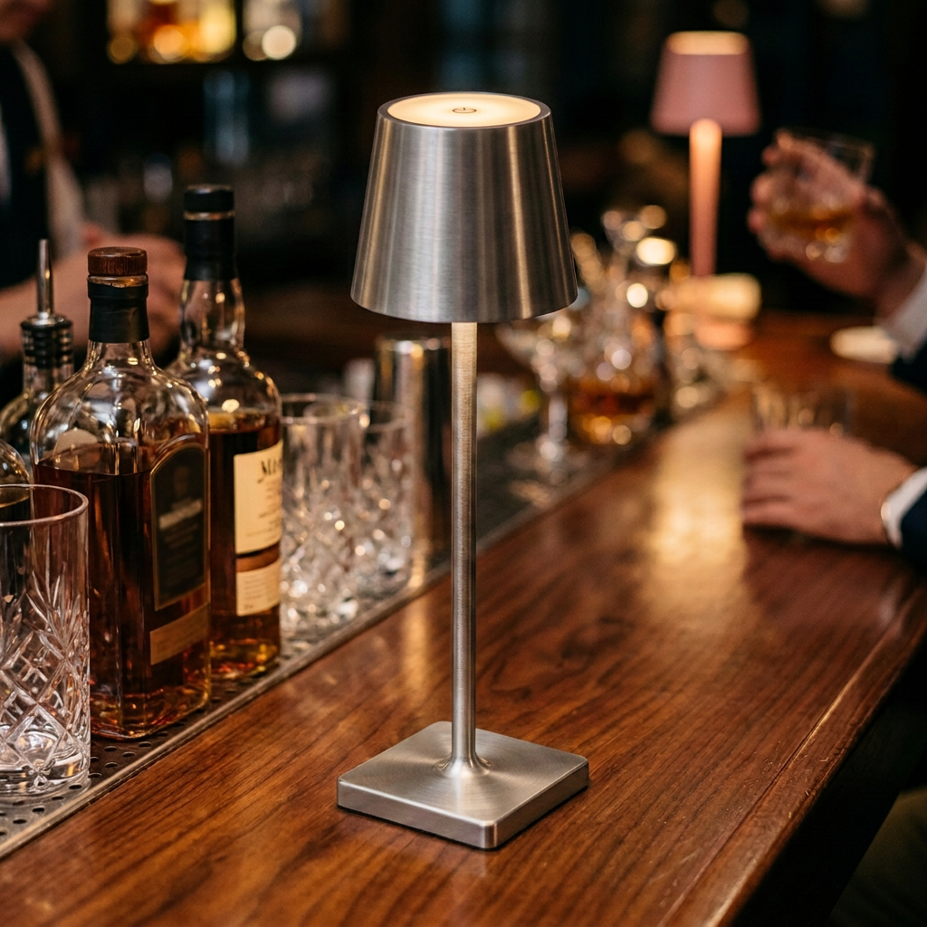 Rechargeable Table Lamp with Touch Dimming