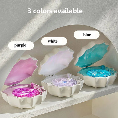 Portable sleep sound machine with Bluetooth speaker and night light for light sleepers