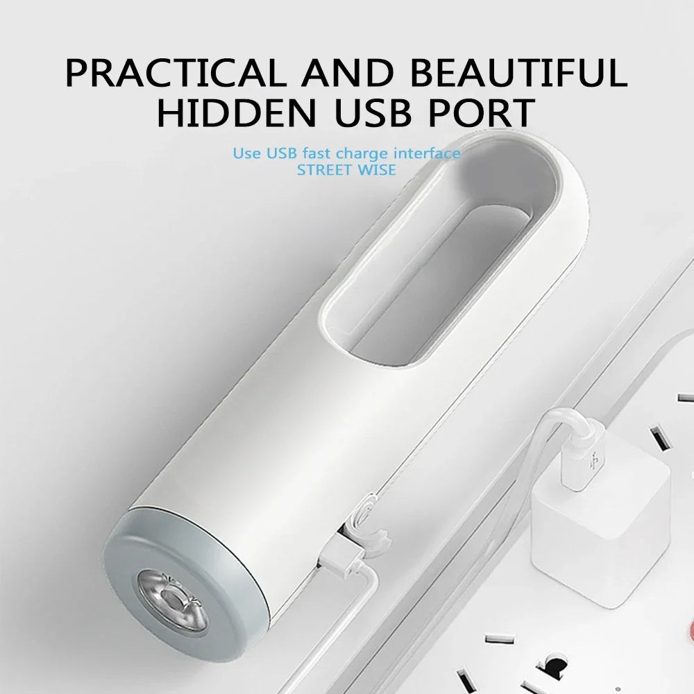 Rechargeable motion sensor night light for kids and seniors