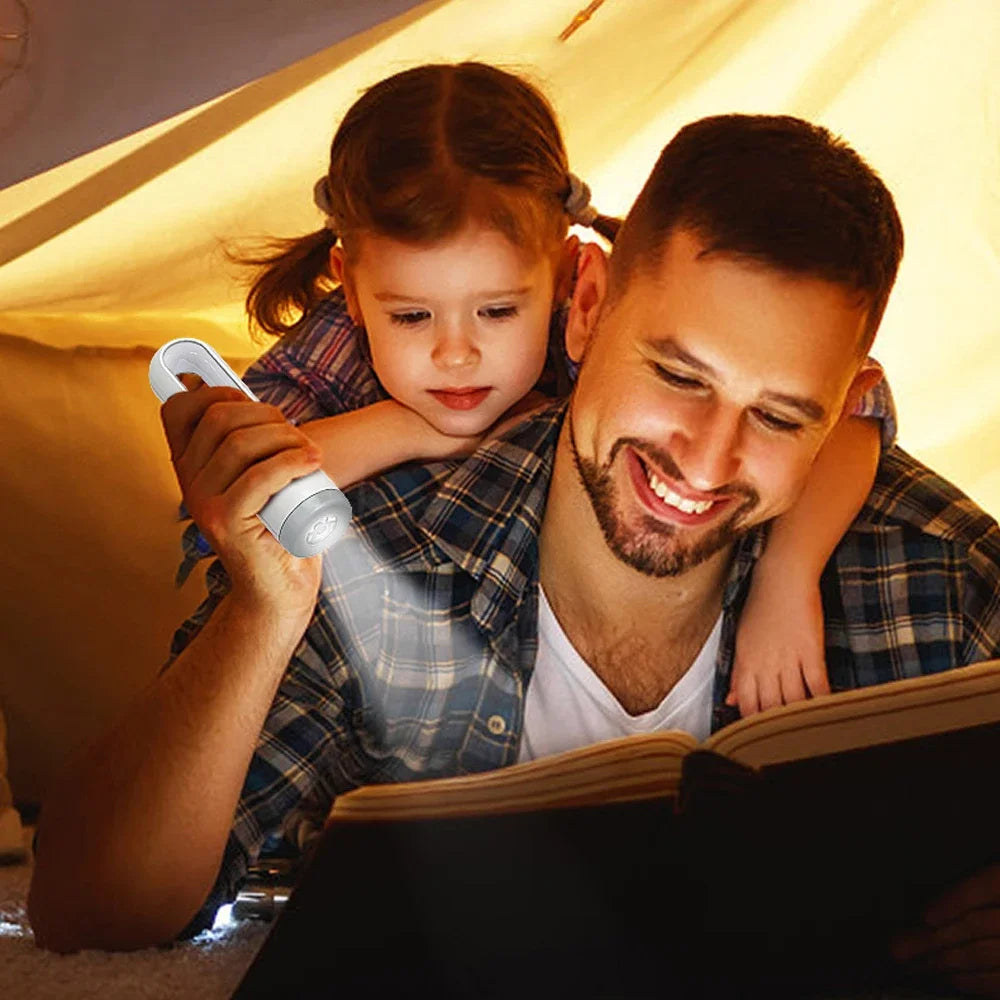 Rechargeable motion sensor night light for kids and seniors