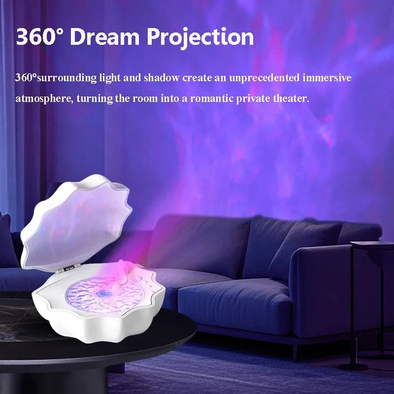 Portable sleep sound machine with Bluetooth speaker and night light for light sleepers