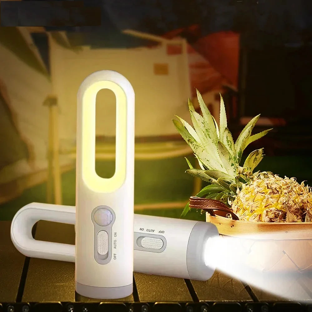 Rechargeable motion sensor night light for kids and seniors