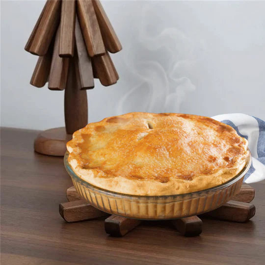 Elegant walnut tree trivet for home cooks