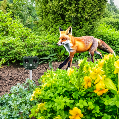 Solar Powered Outdoor Fox Repeller