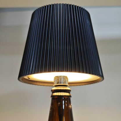Wine Bottle LED Table Lamp -  Rechargeable Touch Control. Atmosphere Night Light